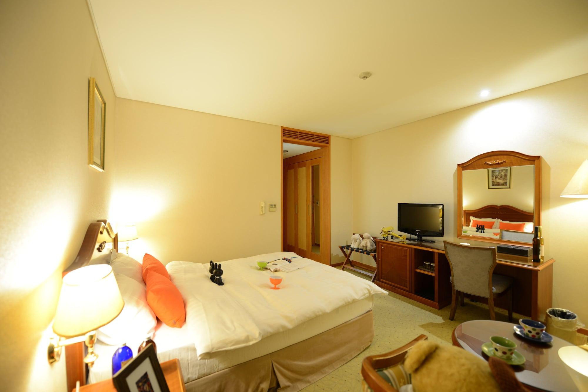 Onyang Hot Spring Hotel Asan Bagian luar foto
