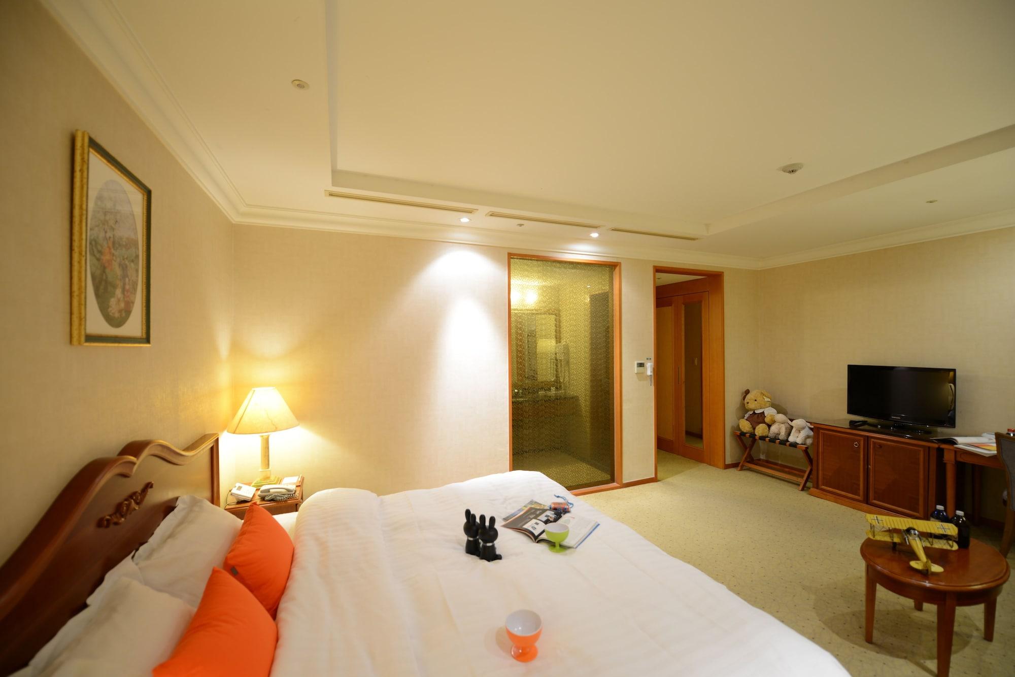 Onyang Hot Spring Hotel Asan Bagian luar foto
