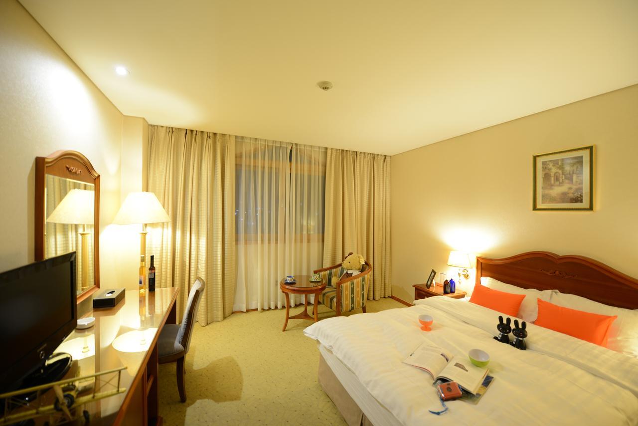 Onyang Hot Spring Hotel Asan Bagian luar foto