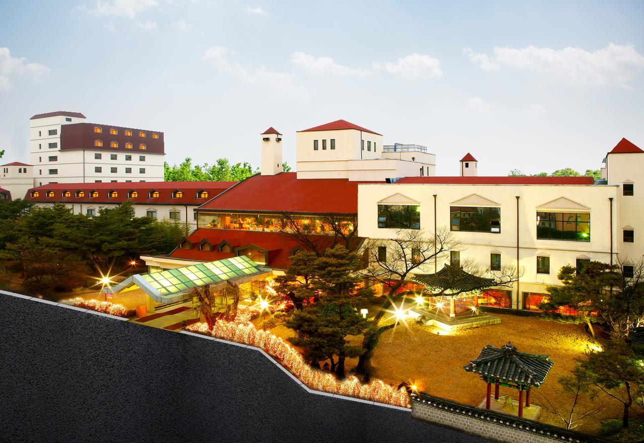 Onyang Hot Spring Hotel Asan Bagian luar foto